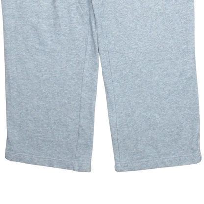 Puma Men's Grey L Sweatpants Joggers Elastic Waist Soft Cotton Blend
