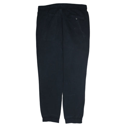 Nike Men Black Fleece Jogger Trousers M Regular Fit Sportswear