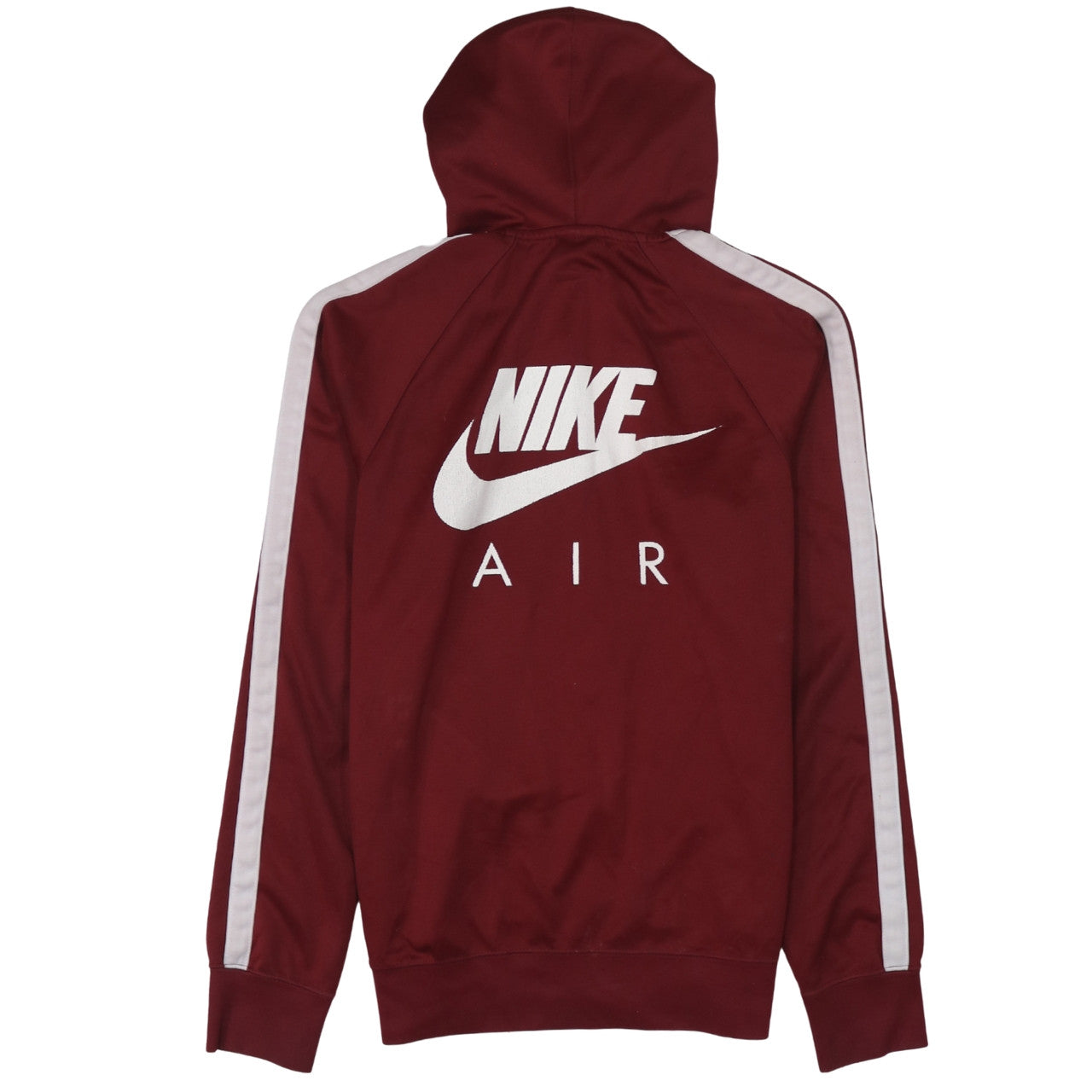 Nike Air Men's Red Full Zip Hoodie Size M Sportswear