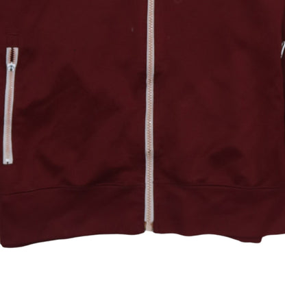 Nike Air Men's Red Full Zip Hoodie Size M Sportswear