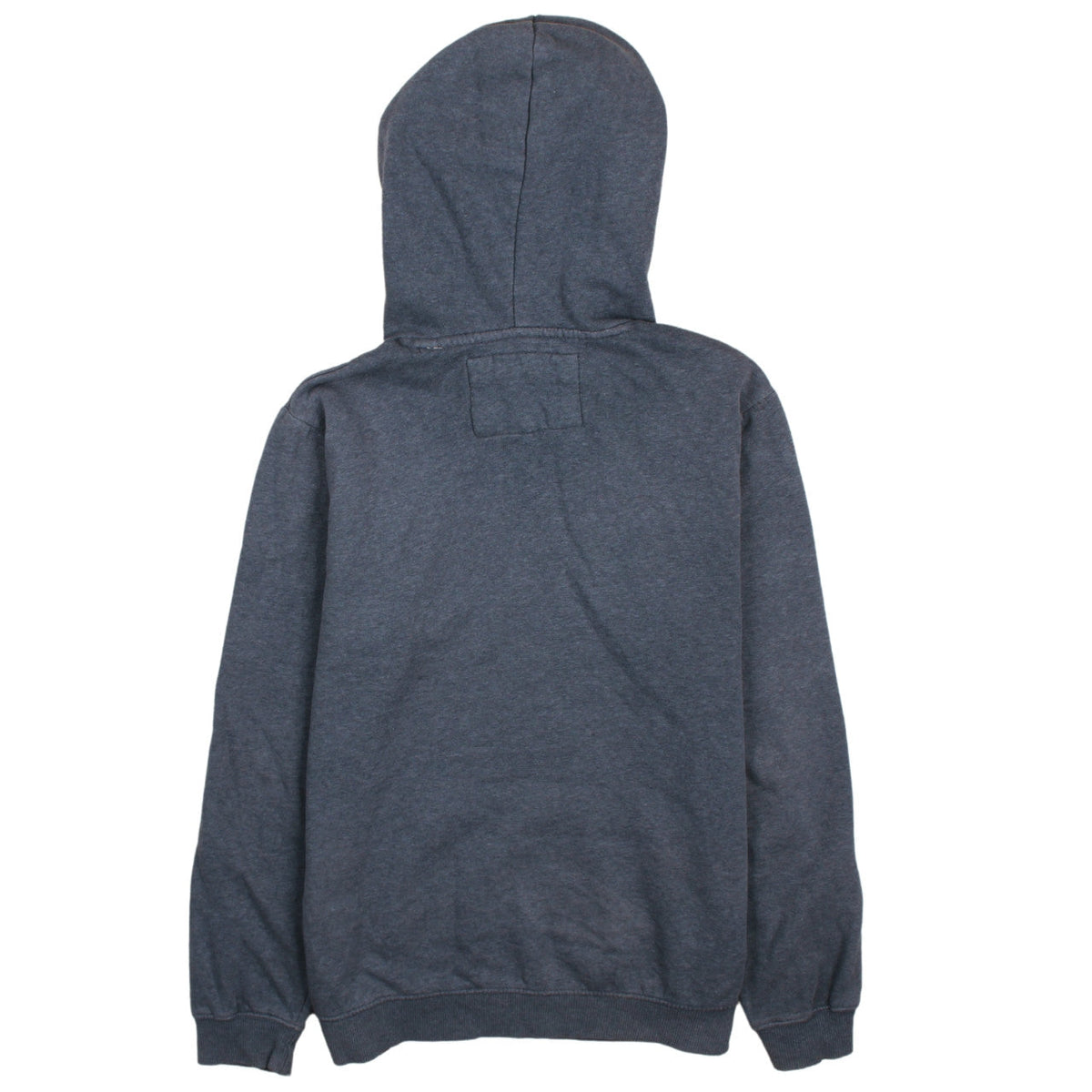 Quiksilver Men Grey Pullover Hoodie Small Graphic Logo