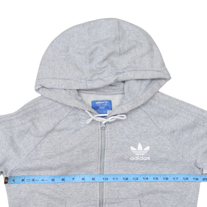 Adidas Rita Ora Women's Grey Full Zip Hoodie Size 8