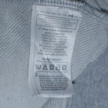 Adidas Rita Ora Women's Grey Full Zip Hoodie Size 8