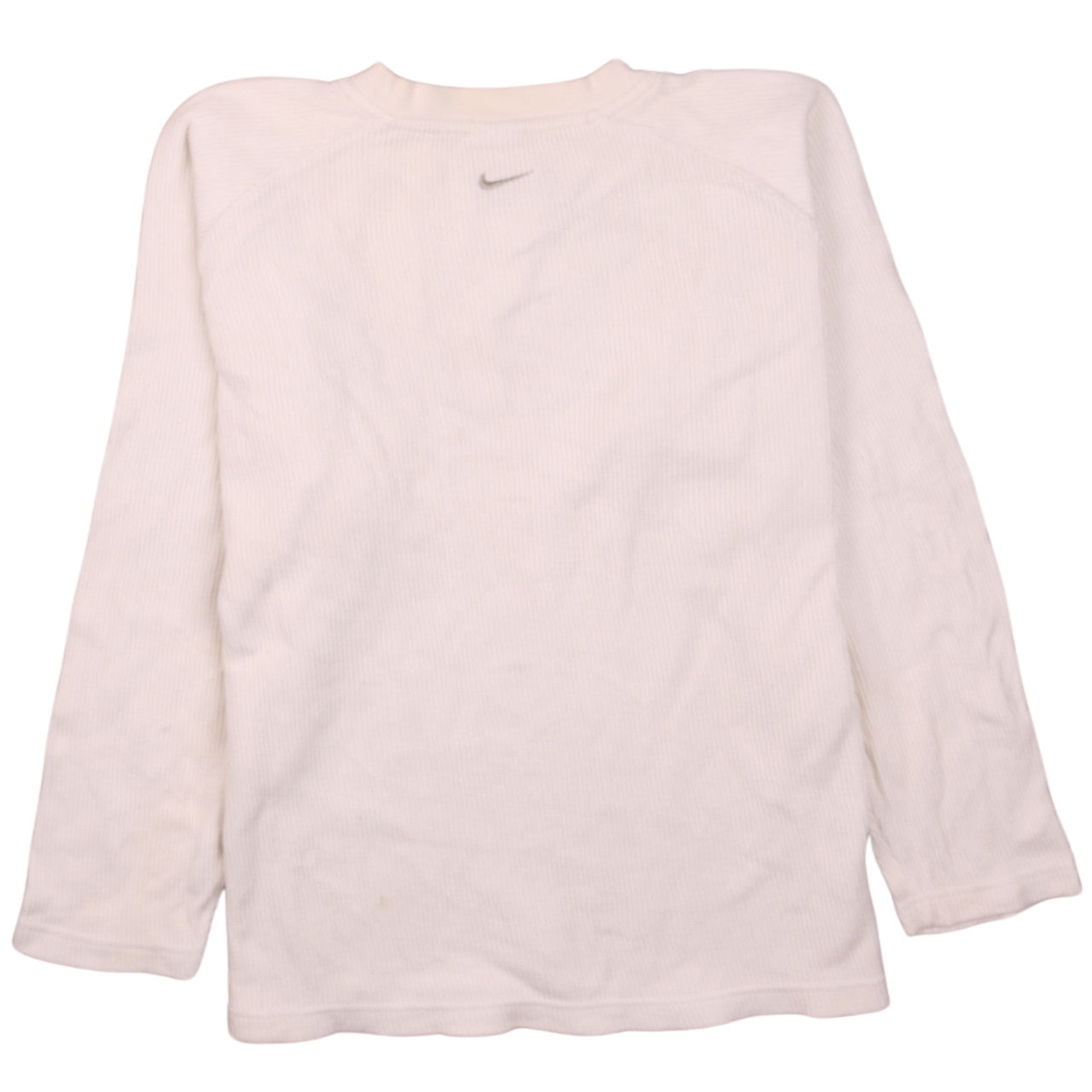 Nike Womens Beige V-Neck Pullover Sweatshirt Size L