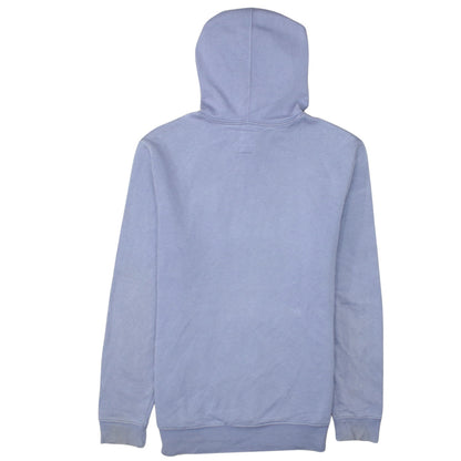 Gap Men Purple Hoodie Small Pullover Cotton Blend Logo Style