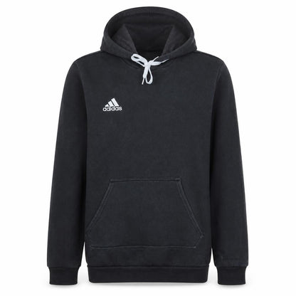 Adidas Men's Black Pullover Hoodie M Sports Fleece Sweatshirt