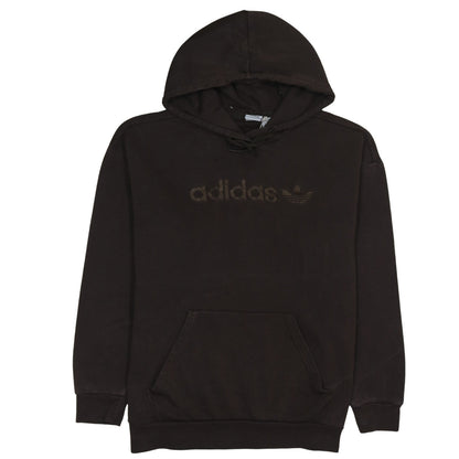 Adidas Womens Brown Pullover Hoodie Size 12 Hooded Sweatshirt