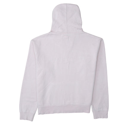 Champion Women Pink Embroidered Pullover Hoodie L Cotton Blend