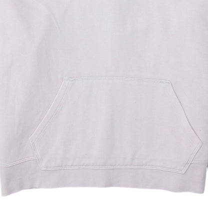 Champion Women Pink Embroidered Pullover Hoodie L Cotton Blend