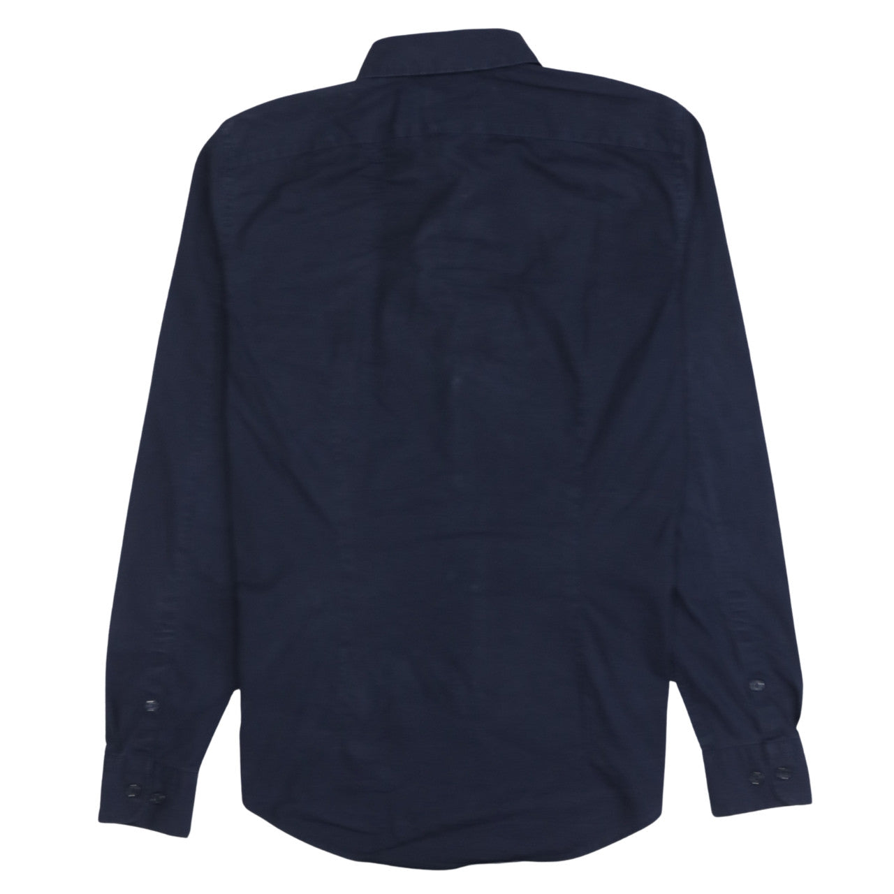 Calvin Klein Jeans Men's Blue Slim Fit Long Sleeve Cotton Shirt S