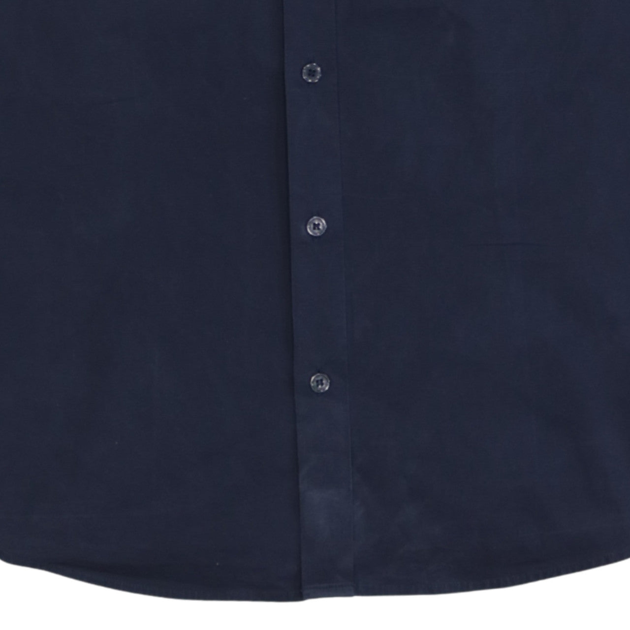 Calvin Klein Jeans Men's Blue Slim Fit Long Sleeve Cotton Shirt S
