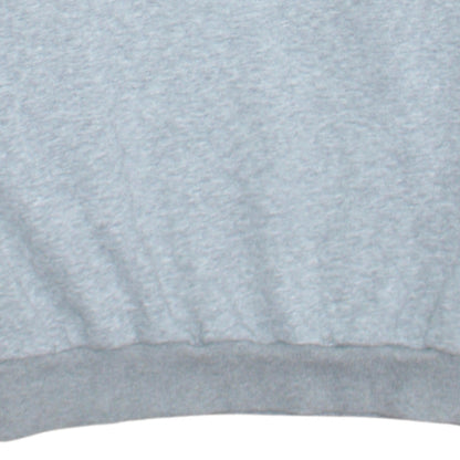 Adidas Women Grey & Lilac 3-Stripes Crew Neck Pullover Sweatshirt UK 6