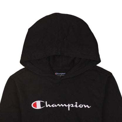 Champion Womens Black XL Pullover Hoodie Sweatshirt