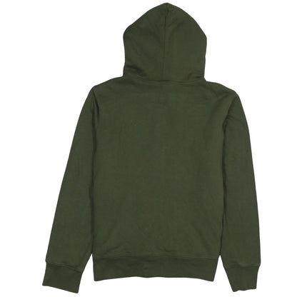 GAP Women Green Hooded Full Zip Sherpa Lined Hoodie XL
