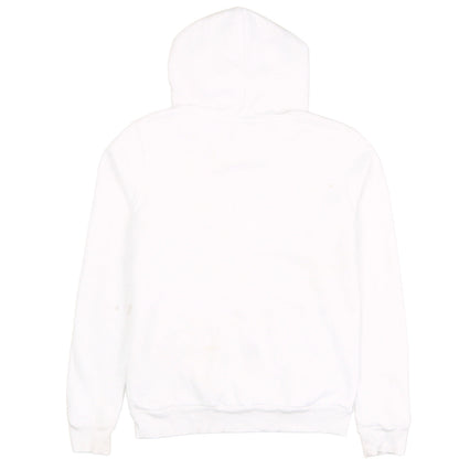 Puma Womens White Hoodie Size 10 Pullover Logo Design