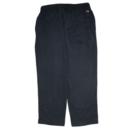 Nike Men's Black 2XL Fleece Sweatpants Elastic Waist Regular Fit