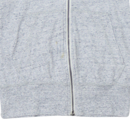 Nike Men's Grey Full Zip Hoodie XS Athletic Fit