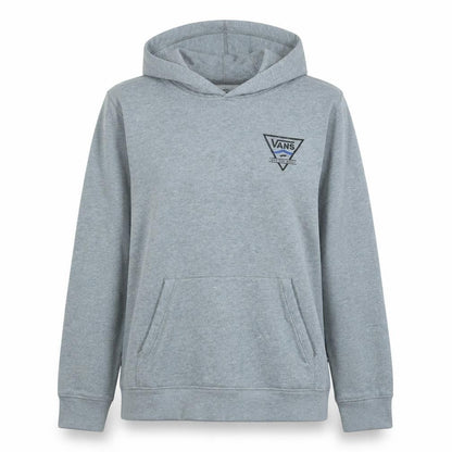 Vans Women’s Grey Pullover Hoodie Large Logo Design Casual