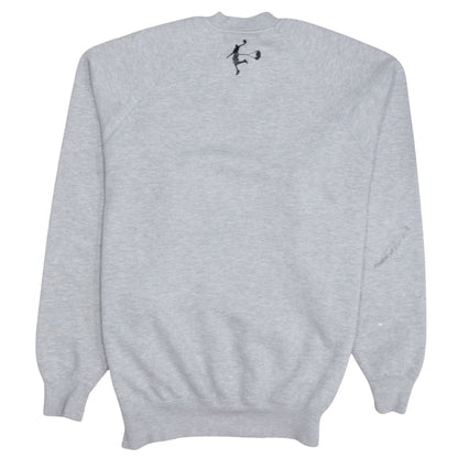 Russell Mens Grey Basketball Tournament Graphic Sweatshirt L