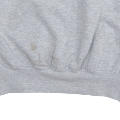 Russell Mens Grey Basketball Tournament Graphic Sweatshirt L