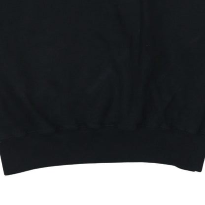 Champion Men's Black Large Pullover Sweatshirt USA Embroidered Vintage