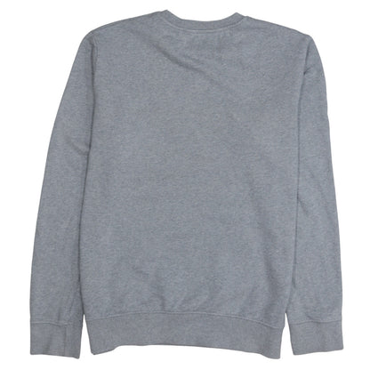 Calvin Klein Jeans Men's Grey Logo Crew Neck Sweatshirt Size L