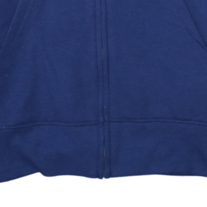 Levi's Girls Blue Full Zip Hoodie Size 12 Years Cotton Blend