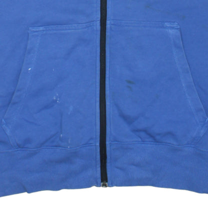 Nike Men's Blue Flight Sleeveless Full Zip Hoodie Vest M