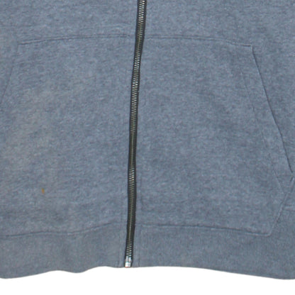 Under Armour Women Grey Full Zip Hoodie Medium Loose Fit