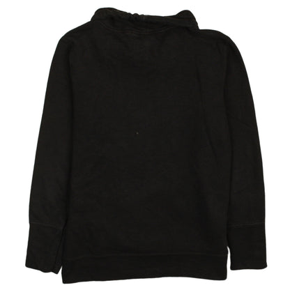 Puma Womens Black Size 12 Pullover Hoodie Sweatshirt