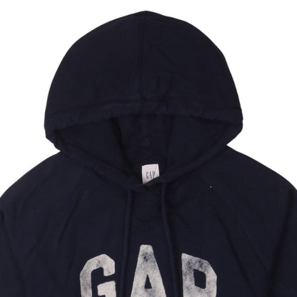 GAP Men's Blue Pullover Hoodie Size S Logo New York Sweatshirt