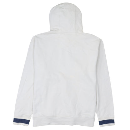 Nike Women's White Pullover Hoodie XL Cotton Logo Print Sportswear