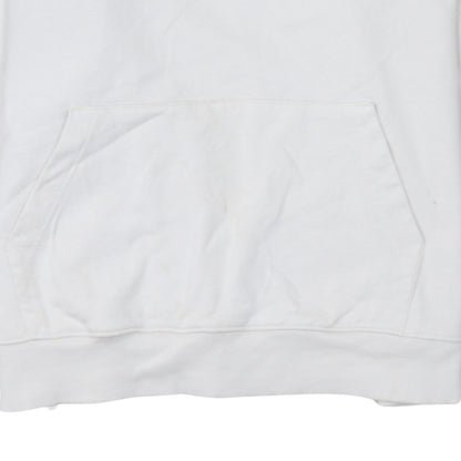 Nike Women's White Pullover Hoodie XL Cotton Logo Print Sportswear