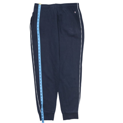Champion Men's Blue Medium Jogger Sweatpants Elastic Waist Lined Pockets