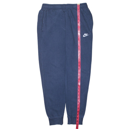 Nike Men's Blue Jogger Sweatpants Small Fleece Activewear Trousers