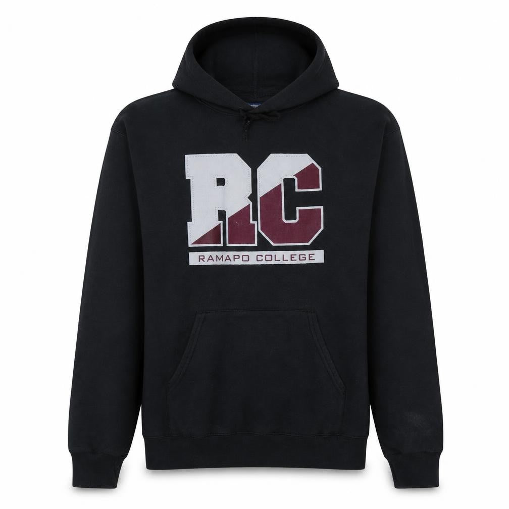 Champion Men’s Black Ramapo College Pullover Hoodie M