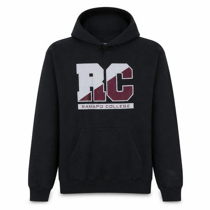 Champion Men’s Black Ramapo College Pullover Hoodie M