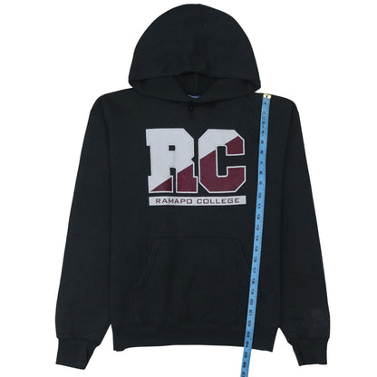 Champion Men’s Black Ramapo College Pullover Hoodie M