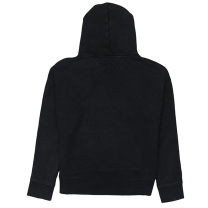 Tommy Jeans Women's Black Cotton Pullover Hoodie Size M