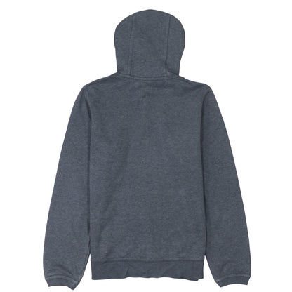 Nike Men’s Grey Pullover Hoodie Size S Logo Fleece Sweatshirt