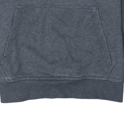 Nike Men’s Grey Pullover Hoodie Size S Logo Fleece Sweatshirt