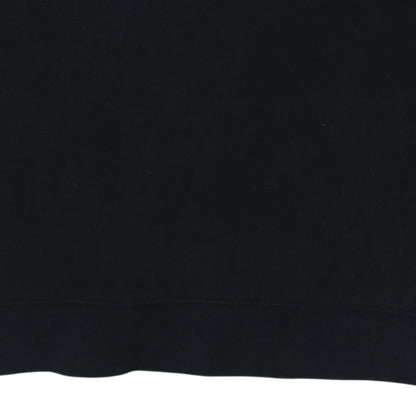 Nike Boys Black Crew Neck Pullover Sweatshirt Size L 146-156cm Graphic Print