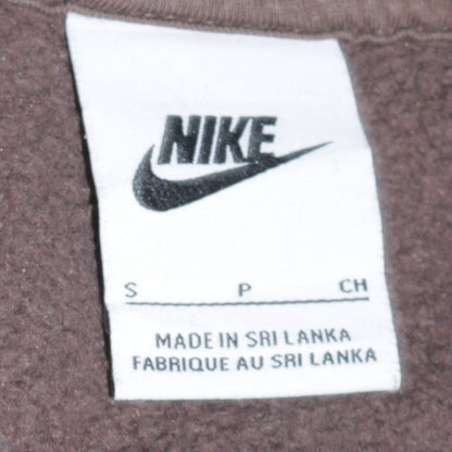 Nike Men's Brown Pullover Hoodie Size S Regular Fit Fleece