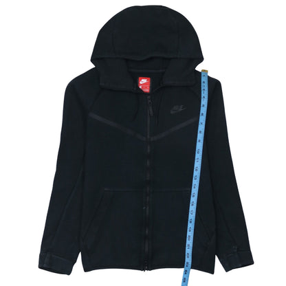 Nike Men's Black Small Full Zip Fleece Hoodie