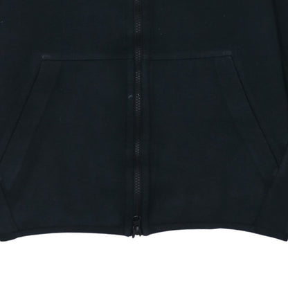 Nike Men's Black Small Full Zip Fleece Hoodie