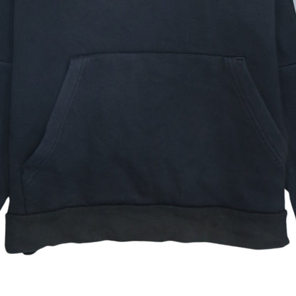 Adidas Boys Black Pullover Hoodie L Fleece Hooded Sweatshirt