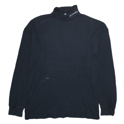 Columbia Men's Black High Neck Pullover Sweatshirt M