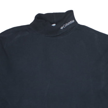 Columbia Men's Black High Neck Pullover Sweatshirt M