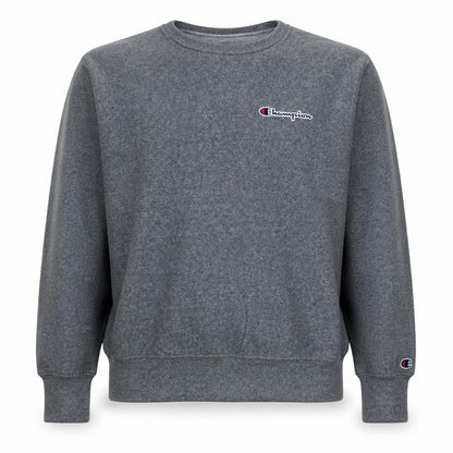 Champion Men's Grey Small Regular Fit Pullover Sweatshirt