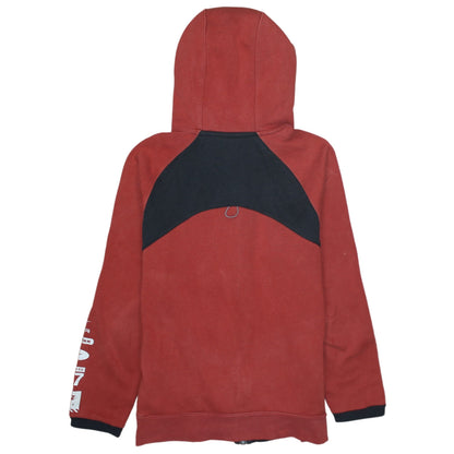 Nike Men’s Black Red Air Full Zip Hoodie Size S Sportswear